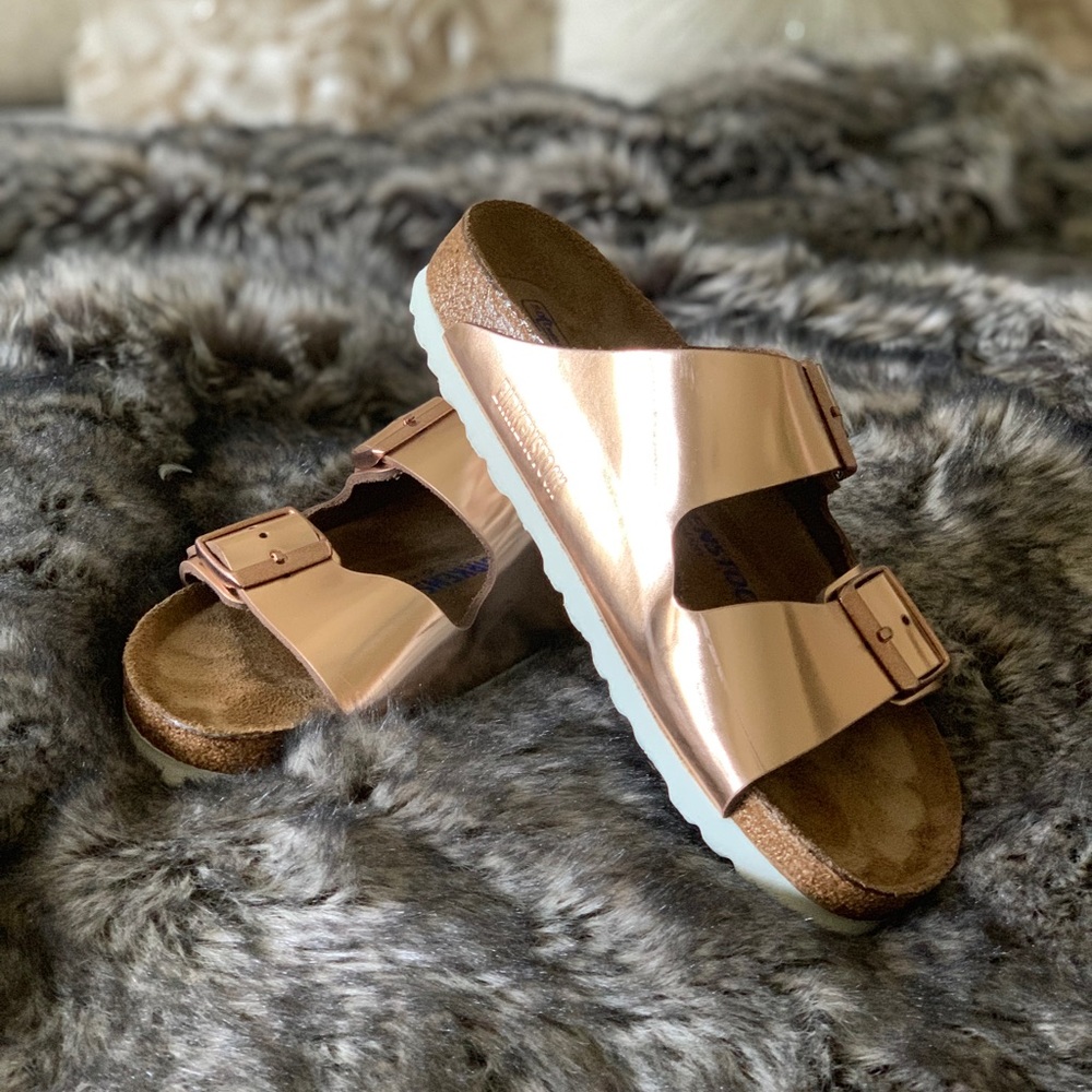 Birkenstock Arizona Rose Gold 😍😍